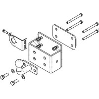Фаркоп Imiola для Toyota Hilux VII 2005-2015. Фланцевое крепление. Артикул T.047