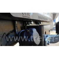 Фаркоп Imiola для Toyota Hilux VII 2005-2015. Фланцевое крепление. Артикул T.047