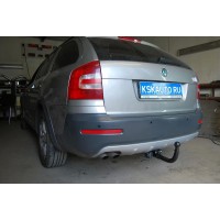 Фаркоп Imiola для Skoda Octavia Scout 2007-2013. Быстросъемный крюк. Артикул Z.A11 Фаркоп Imiola для Skoda Octavia Scout 2007-2013. Быстросъемный крюк. Артикул Z.A11