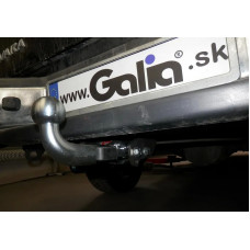 Фаркоп Galia оцинкованный для Nissan Navara D40 2005-2015. Быстросъемный крюк. Артикул N052C