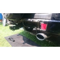 Фаркоп Imiola для Mitsubishi Pajero IV 2008-2020. Быстросъемный крюк под квадрат. Артикул Y.201