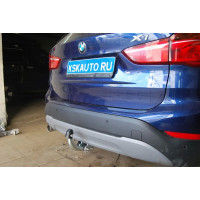 Фаркоп Galia оцинкованный для BMW X1 F48 2015-2020. Артикул B023A