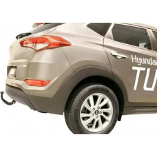 Фаркоп Brink (Thule) для Hyundai Tucson III до рестайлинга 2015-2018.Быстросъемный крюк. Артикул 613800