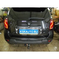 Фаркоп Galia оцинкованный для Renault Duster I рестайлинг 2/4WD 2015-2018. Артикул D041A