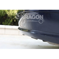 Фаркоп Aragon (быстросъемный крюк, вертикальное крепление) для Mercedes-Benz E-Класс W211 седан 2002-2009.. Артикул E4115BV