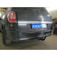 Фаркоп Лидер-Плюс для Opel Astra H универсал 2004-2011. Артикул O107-A