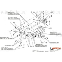 Фаркоп Imiola для Iveco Daily фургон III 1999-2006. Фланцевое крепление. Артикул I.004 Фаркоп Imiola для Iveco Daily фургон III 1999-2006. Фланцевое крепление. Артикул I.004