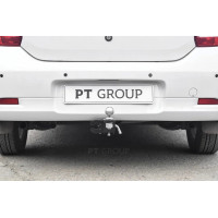 Фаркоп PT Group для Renault Logan Stepway 2018-2020. Быстросъемный крюк. Артикул 07031501