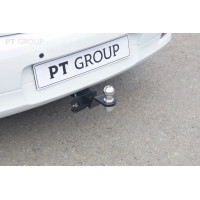 Фаркоп PT Group для Renault Logan II 2014-2020 Седан. Быстросъемный крюк. Артикул 07031501