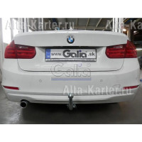 Фаркоп Galia оцинкованный для BMW 1-серия F20/F21 2011-2020. Быстросъемный крюк. Артикул B021C