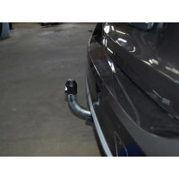 Фаркоп Galia оцинкованный для BMW 1-серия F20/F21 2011-2020. Быстросъемный крюк. Артикул B021C