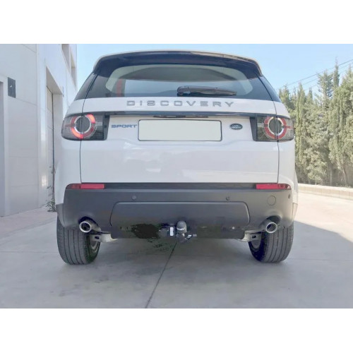 Фаркоп Aragon (быстросъемный крюк, горизонтальное крепление) для Land Rover Discovery Sport 2014-2019. Артикул E3501CS