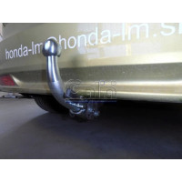 Фаркоп Galia оцинкованный для Honda Civic IX хэтчбек 5-дв. 2012-2013. Быстросъемный крюк. Артикул H090C