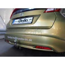 Фаркоп Galia оцинкованный для Honda Civic IX хэтчбек 5-дв. 2012-2013. Быстросъемный крюк. Артикул H090C