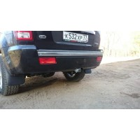 Фаркоп Galia оцинкованный для Jeep Grand Cherokee WK 2005-2010. Быстросъемный крюк. Артикул J006C