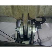 Фаркоп Galia оцинкованный для Honda CR-V IV 2012-2018. Быстросъемный крюк. Артикул H089C