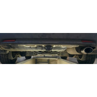 Фаркоп Galia оцинкованный для Honda CR-V IV 2012-2018. Быстросъемный крюк. Артикул H089C