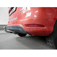 Фаркоп Galia оцинкованный для Ford B-Max 2012-2020. Быстросъемный крюк. Артикул F118C
