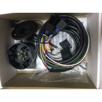 Штатная электрика ET к фаркопу Renault Logan 2009-2014 7-полюсная. Артикул 105020