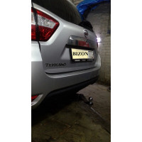 Фаркоп Bizon для Nissan Terrano III 2014-2020. Быстросъемный крюк. Артикул FA 0170-E