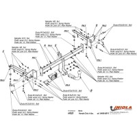 Фаркоп Imiola для Honda Civic седан 2006-2012. Артикул H.025 Фаркоп Imiola для Honda Civic седан 2006-2012. Артикул H.025