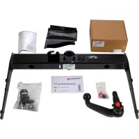 Фаркоп Westfalia с электрикой для Volkswagen T5 Transporter Van (вкл. 4-Motion; искл. Rockton) 2009-2015. Быстросъемный крюк. Артикул 321651900113