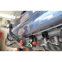 Фаркоп Westfalia с электрикой для Volkswagen Transporter T6 Van (вкл. 4-Motion; искл. Rockton) 2015-2020. Быстросъемный крюк. Артикул 321651900113