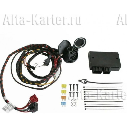 Штатная электрика фаркопа Rameder (полный комплект) 13-полюсная для BMW 5-серия F10/11/18 2010-2020. Артикул 107077