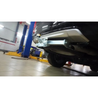 Фаркоп Мотодор для Mitsubishi Pajero Sport III 2016-2020. Фланцевое крепление. Артикул 91311-FE