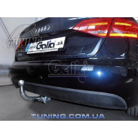 Фаркоп Galia оцинкованный для Audi A4 B8 Allroad 2009-2020. Быстросъемный крюк. Артикул A047C