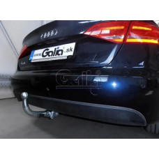Фаркоп Galia оцинкованный для Audi A4 B8 Allroad 2009-2020. Быстросъемный крюк. Артикул A047C