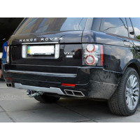 Фаркоп Galia оцинкованный для Land Rover Range Rover III 2002-2012. Быстросъемный крюк. Артикул R050C