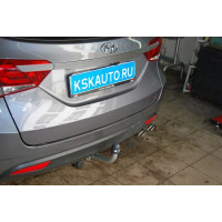 Фаркоп Galia оцинкованный для Hyundai i40 седан 2011-2020. Артикул H085A
