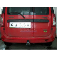 Фаркоп Galia оцинкованный для Dacia Logan I универсал 2007-2014. Быстросъемный крюк. Артикул D037C