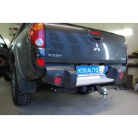 Фаркоп Bizon для Mitsubishi L200 IV 2006-2015. Быстросъемный крюк. Артикул FA 0648-E