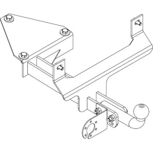 Фаркоп AvtoS для Datsun mi-Do 2015-2020. Артикул DO 05 Фаркоп AvtoS для Datsun mi-Do 2015-2020. Артикул DO 05