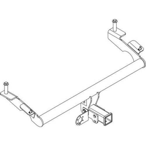 Фаркоп AvtoS для Lada Niva 2020-2021 (без шара в комплекте). Артикул VAZ-71B