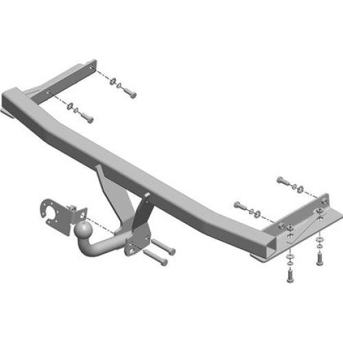 Фаркоп AvtoS для Ford S-Max I рестайлинг 2010-2015. Артикул FD 27