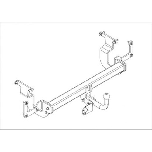 Фаркоп AvtoS для Peugeot Expert III 2016-2025. Артикул CN 02 Фаркоп AvtoS для Peugeot Expert III 2016-2025. Артикул CN 02