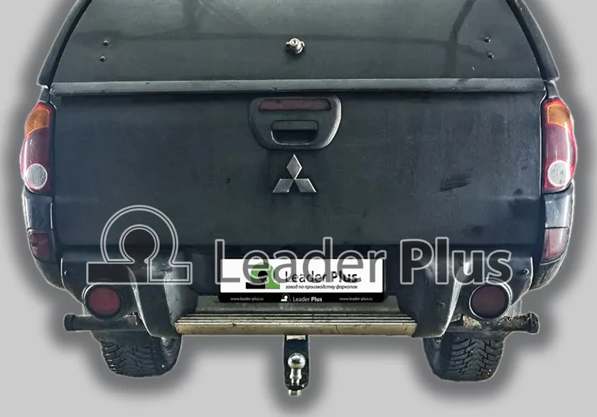 Фаркоп Лидер-Плюс для Mitsubishi L200 IV (в т. ч. удлиненный) 2005-2015 (Съемный под квадрат 50х50). Артикул M116-E Фаркоп Лидер-Плюс для Mitsubishi L200 IV (в т. ч. удлиненный) 2005-2015 (Съемный под квадрат 50х50). Артикул M116-E