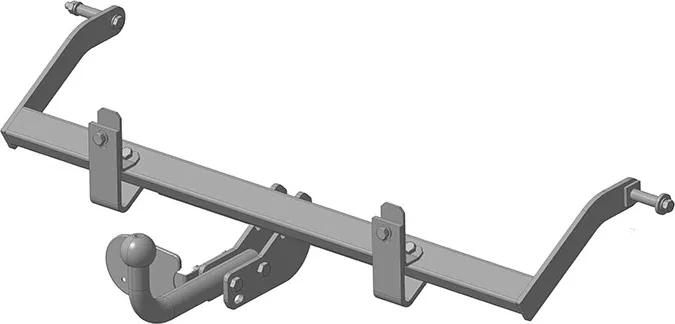 Фаркоп AvtoS для Nissan Kubistar 2003-2009. Артикул RN 05