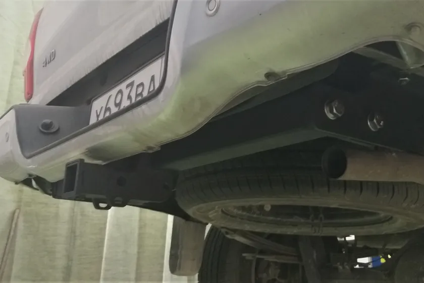 Фаркоп AvtoS под квадрат для Jac T6 2020-2025 без шара в комплекте. Быстросъемный крюк. Артикул JC 01