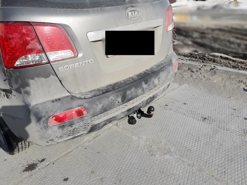 Фаркоп AvtoS для Kia Sorento II до рестайлинга 2009-2012. Артикул KI 17 Фаркоп AvtoS для Kia Sorento II до рестайлинга 2009-2012. Артикул KI 17