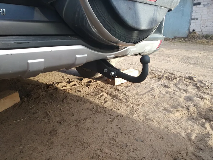 Фаркоп AvtoS для Mitsubishi Pajero IV 3/5 дверей 2007-2025. Артикул MI 26