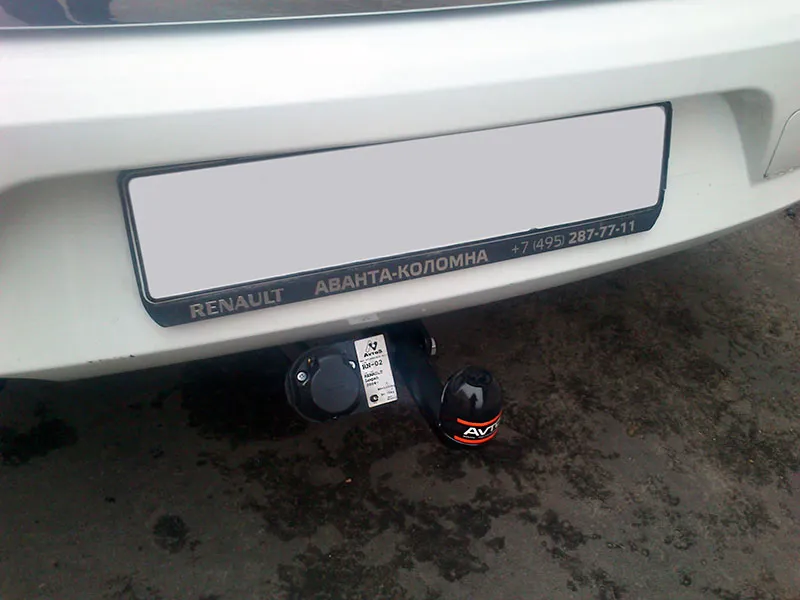 Фаркоп AvtoS для Renault Logan седан 2005-2014. Артикул RN 02