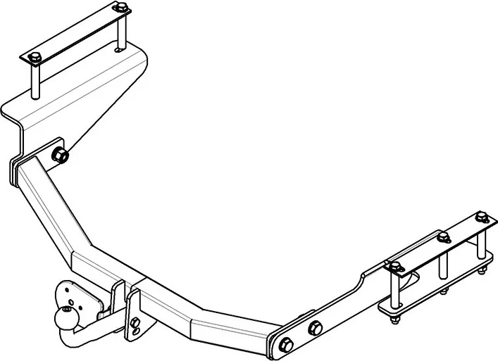 Фаркоп AvtoS для SsangYong Actyon Sports I пикап 2006-2010. Артикул SY 008 Фаркоп AvtoS для SsangYong Actyon Sports I пикап 2006-2010. Артикул SY 008