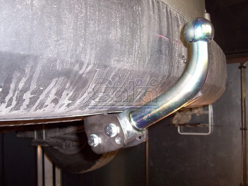 Фаркоп Galia оцинкованный для Hyundai H1 Grand Starex 2007-2025. Быстросъемный крюк. Артикул H077C