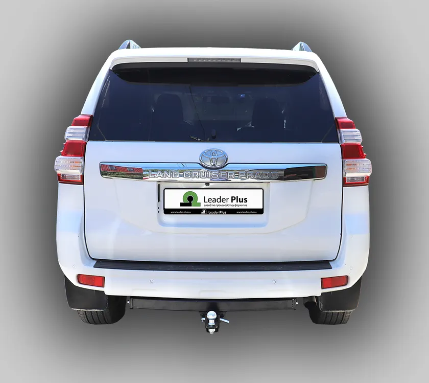 Фаркоп Лидер-Плюс для Toyota Land Cruiser Prado 150 2009-2025 (Съемный под квадрат 50х50). Артикул T113-E