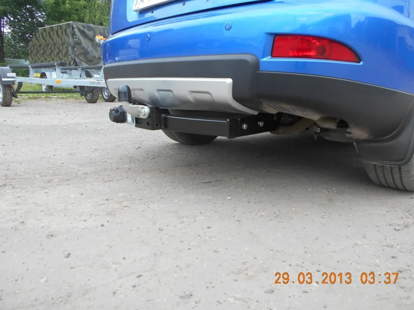 Фаркоп Лидер-Плюс для Geely Emgrand X7 2013-2025. Фланцевое крепление. Артикул G203-F