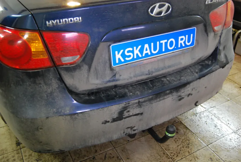 Фаркоп Лидер-Плюс для Hyundai Elantra IV HD седан 2006-2011. Артикул H209-A Фаркоп Лидер-Плюс для Hyundai Elantra IV HD седан 2006-2011. Артикул H209-A